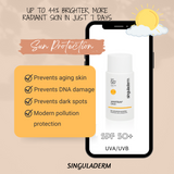 SingulaDerm  XPERTSUN™ Urban 50 ml Sun protection for daily use